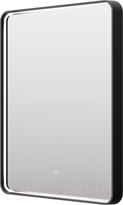 Зеркало Brevita Mercury MER-Rett6-060/80-black - фото