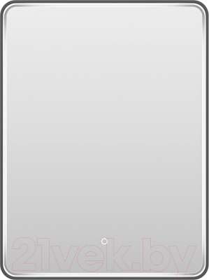 Зеркало Brevita Mercury MER-Rett6-060/80-black