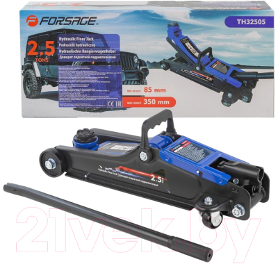 Подкатной домкрат Forsage F-TH32505 - фото