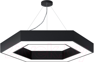 Потолочный светильник ЭРА Geometria Hexagon SPO-123-B-40K-045 / Б0058879 - фото