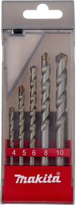 Набор сверл Yourtools По бетону 4/5/6/8/10мм - фото