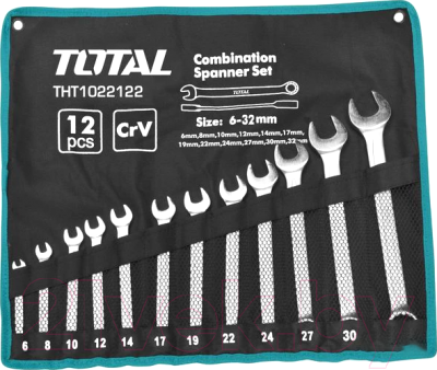 Набор ключей TOTAL THT1022122 - фото