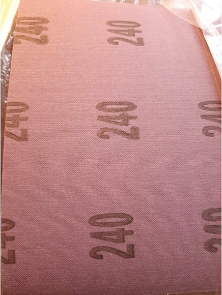 Шлифлист Tundra Тканевая основа водостойкая 230x280 Р240 / 4710222