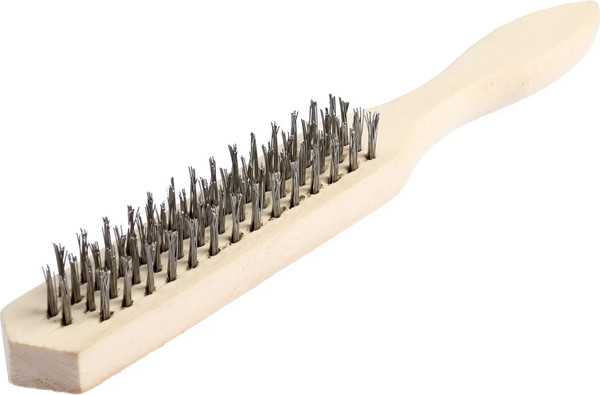 Щетка слесарная LOM Металлическая 4-рядная / 2768006