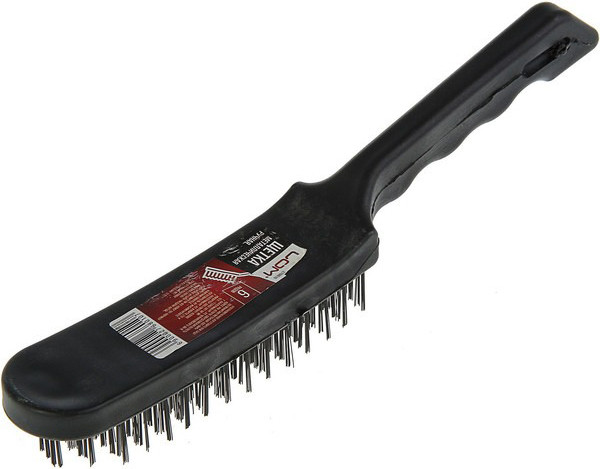 Шлифовальная щетка LOM Металлическая 6-рядная 2768010 - фото