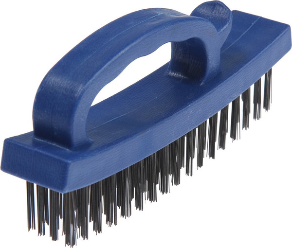 Шлифовальная щетка LOM Металлическая 4-рядная 3110017  - фото