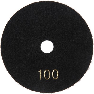 Шлифовальный круг Tundra Черепашка мокрая шлифовка 100мм № 100 / 3594924