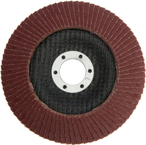 Шлифовальный круг Tundra Лепестковый торцевой конический 125x22 Р120 / 1857754 - фото