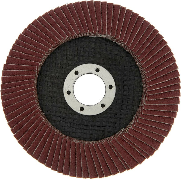 Шлифовальный круг Tundra Лепестковый торцевой конический 125x22 Р24 / 2603087 - фото