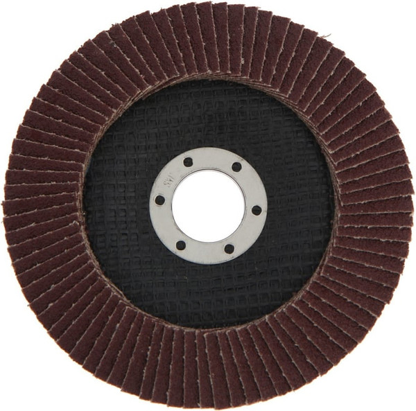 Шлифовальный круг Tundra Лепестковый торцевой конический 125x22 Р60 / 1857751 - фото