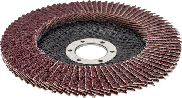 Шлифовальный круг Tundra Лепестковый торцевой 125x22 Р24 / 4962242