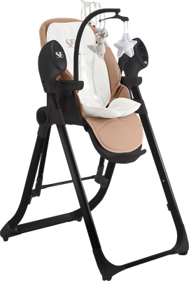Стульчик для кормления Sweet Baby Fiesta (черный/бежевый) - фото