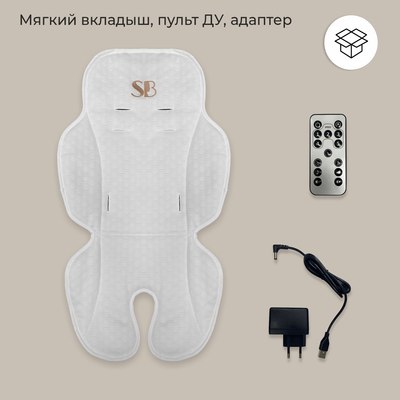 Стульчик для кормления Sweet Baby Fiesta (черный/бежевый)