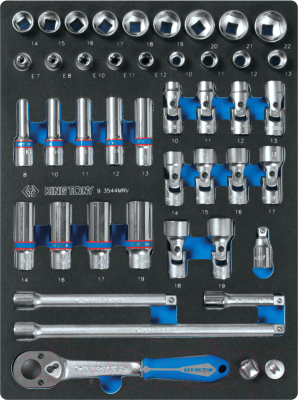 Универсальный набор инструментов King TONY 934-286AMR