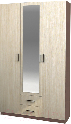 Шкаф Столица Мебели Трио 3-х ств. - фото