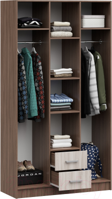 Шкаф Столица Мебели Трио 3-х ств.