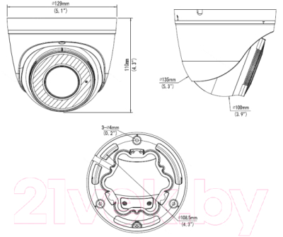 IP-камера Uniarch IPC-T315-APKZ