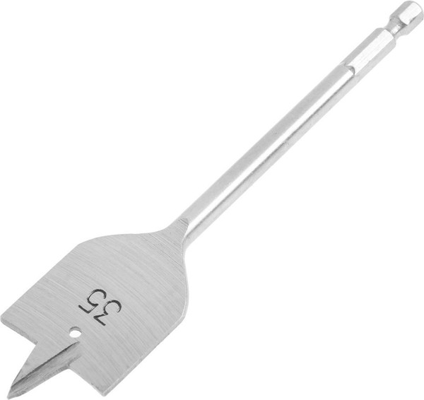 Сверло Tundra Перовое шестигранный хвостовик по дереву 35x152мм / 1032503 - фото