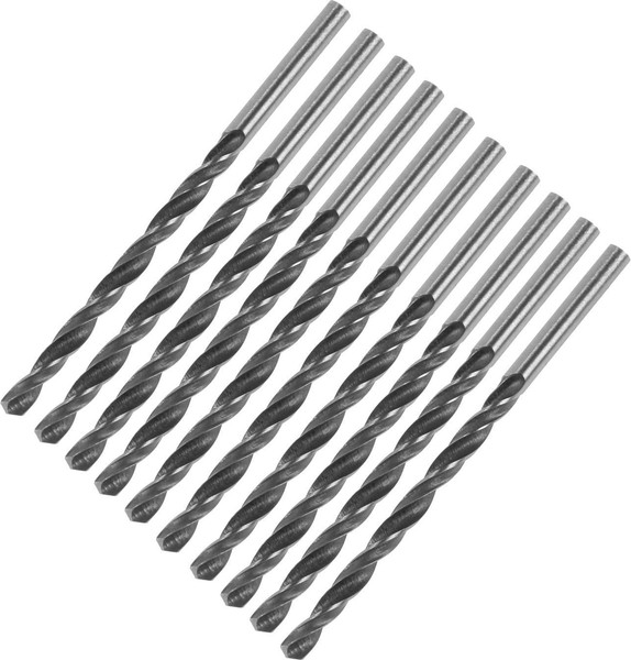 Набор сверл Tundra HSS цилиндрический хвостовик по металлу 3.2x65мм / 4727947 - фото