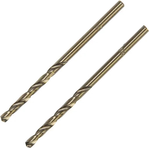 Набор сверл Tundra HSS-Co цилиндрический хвостовик по металлу 2.5мм / 4087151 - фото