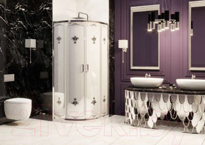 Душевой уголок Ambassador Royal 90x90x200 / 18015106