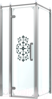 Душевой уголок Ambassador Royal 100x100x200 / 18015107-L - фото