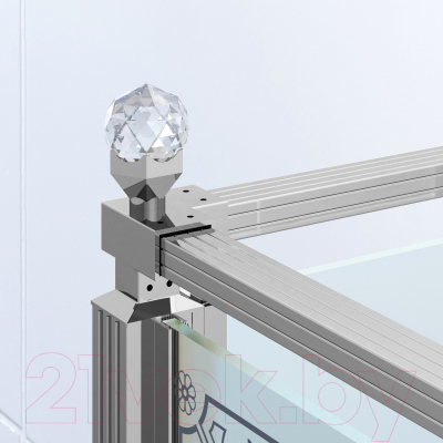 Душевой уголок Ambassador Royal 100x100x200 / 18015107-L