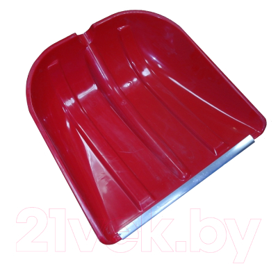 Лопата для уборки снега No Brand Памир 410x420мм Аллюминиевая планка - фото