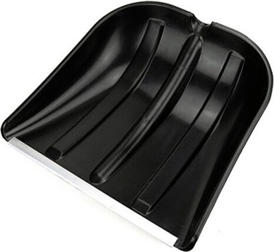 Лопата для уборки снега No Brand Памир 410x420мм Аллюминиевая планка - фото