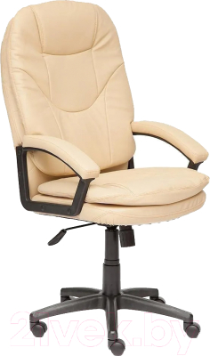 Кресло офисное Tetchair Comfort LT кожзам (бежевый) - фото