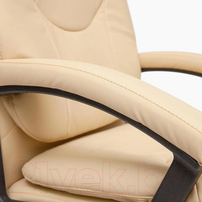 Кресло офисное Tetchair Comfort LT кожзам (бежевый)