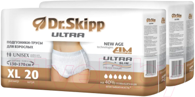 Трусы впитывающие для взрослых Dr.Skipp Ultra XL - фото