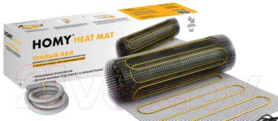 Теплый пол электрический Homy Heat Mat 150-0.5-2.4 / LTL-C 2.4/360-Р1 - фото