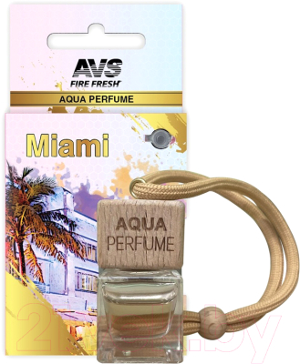 Ароматизатор автомобильный AVS Aqua Perfume USA/Miami AQP-05 / A40480S - фото