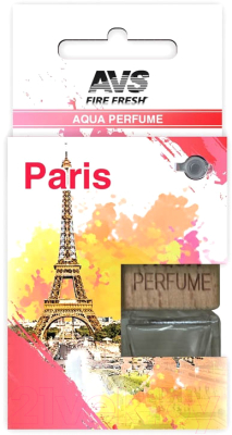 Ароматизатор автомобильный AVS Aqua Perfume France/Paris AQP-07 / A40482S - фото
