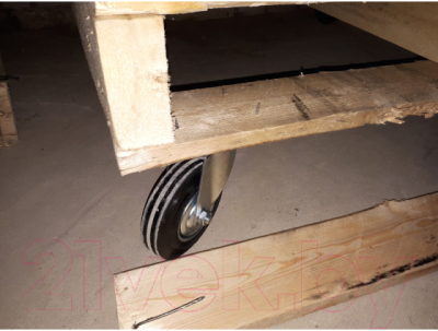 Опора колесная для тележки складской Longway SC 55