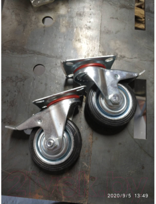 Опора колесная для тележки складской Longway SCb 93