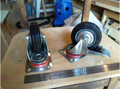 Опора колесная для тележки складской Longway SCb 42