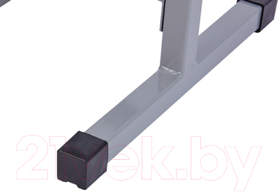 Стул детский Polini Kids City / 0002603.51 (S, серый/белый)