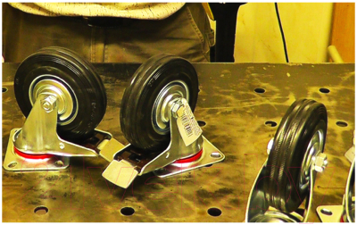 Опора колесная для тележки складской Longway SCb 55