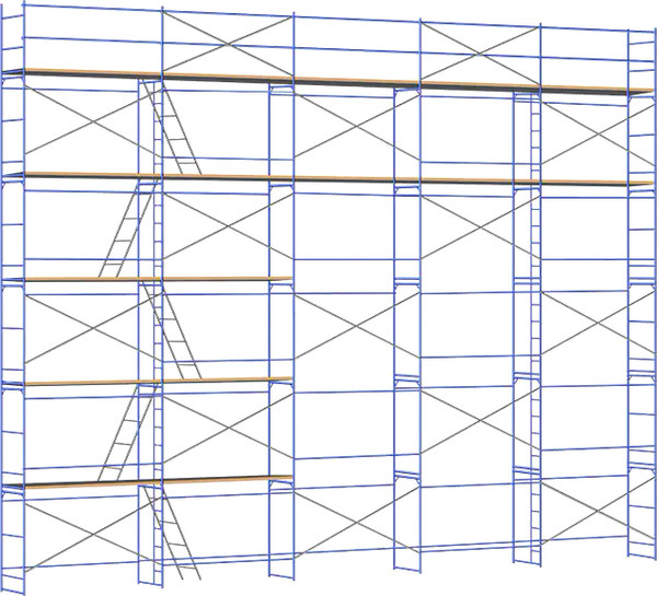 Леса строительные Инолта ЛРСП-60 3x2 / lrsp-60 - фото