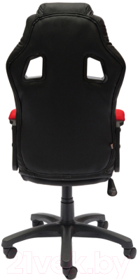 Кресло геймерское Tetchair Driver экокожа/ткань (черный/красный)