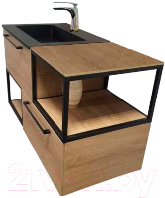 Тумба с умывальником Riho Livit Stone Slim Set 19 - фото