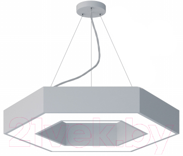 Потолочный светильник ЭРА Geometria Hexagon SPO-123-W-40K-045 / Б0058880 - фото