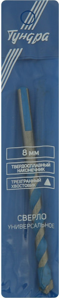 Сверло Tundra Pro твердоспл. наконечник трехгр. хвостовик 8-115мм / 5354685