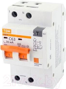 Дифференциальный автомат TDM SQ0204-0123 - фото
