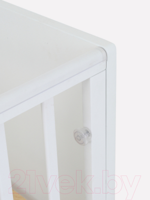 Детская кровать-трансформер Rant Bamboo / 768 (Cloud White)