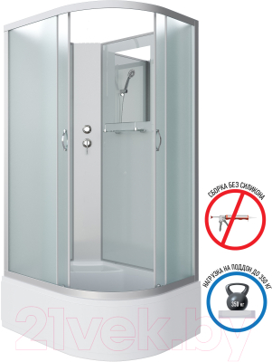 Душевая кабина Niagara NG-2310-14LBK 120x80x200