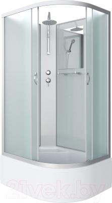 Душевая кабина Niagara NG-2310-14LBKT 120x80x200 - фото