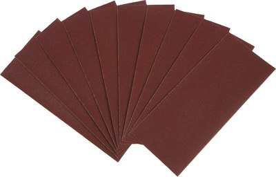 Набор шлифлистов Tundra Бумажная основа водостойкая 115x280 Р80 / 7508088  - фото